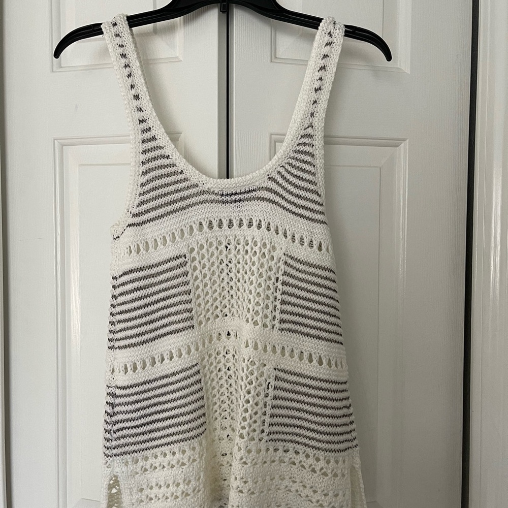 TOPSHOP Knit Openwork Top - Picture 6 of 12
